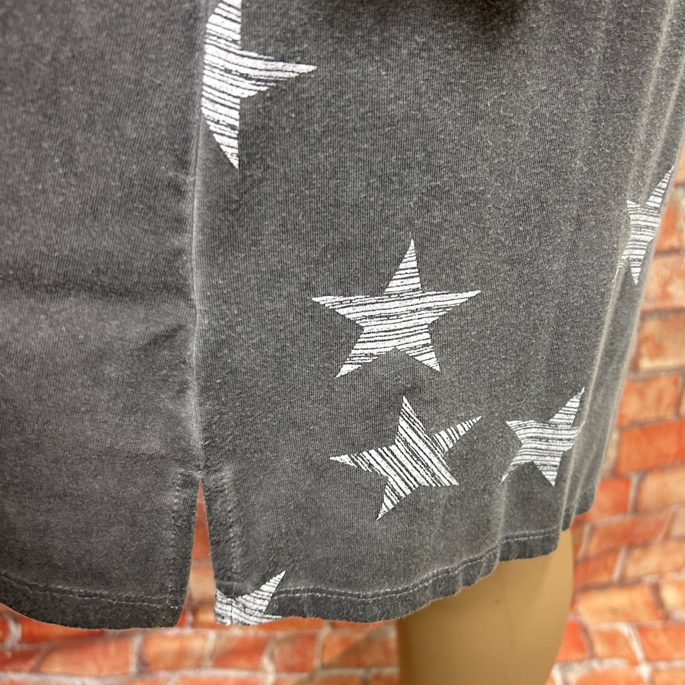 Cable & Gauge Star Print Tee Shirt Dress - Picture 3 of 9